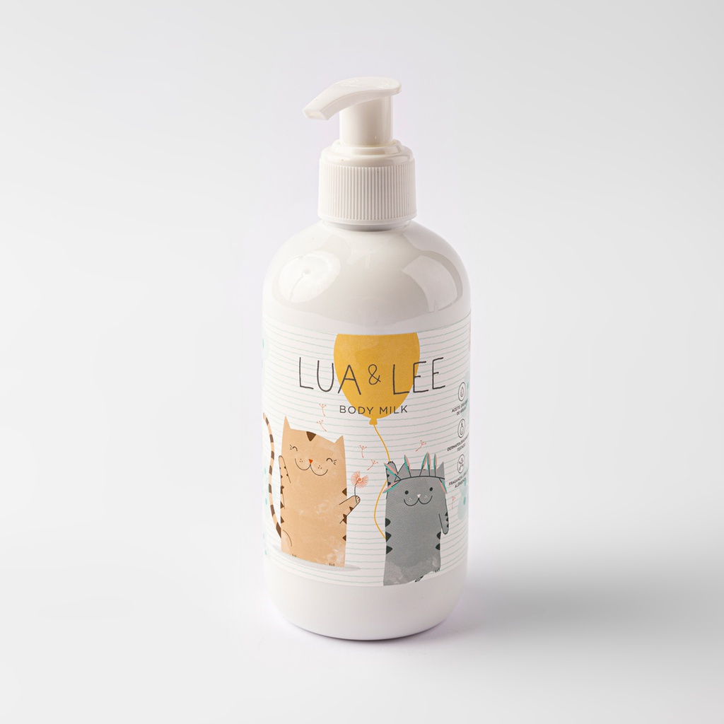 Loción corporal hidratante para bebé Lua&amp;Lee (250ml)