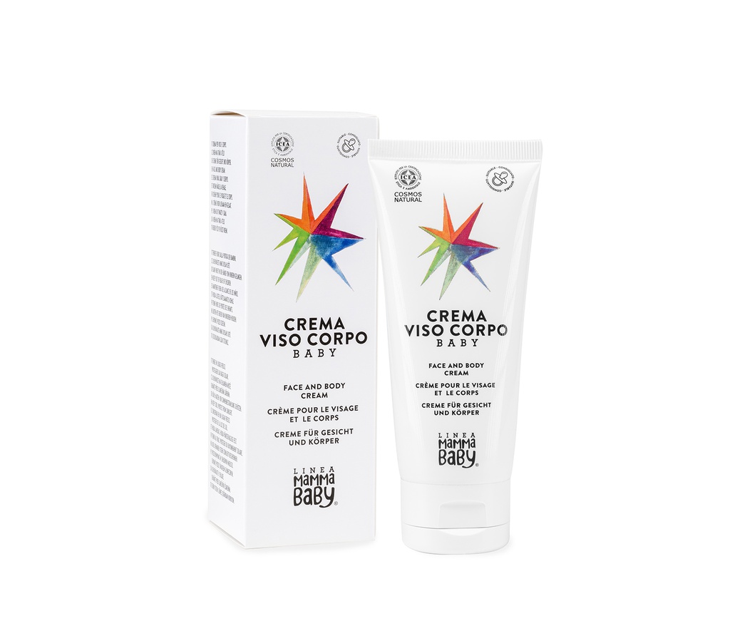 Crema cara y cuerpo para bebés de Linea MammaBaby 100ml