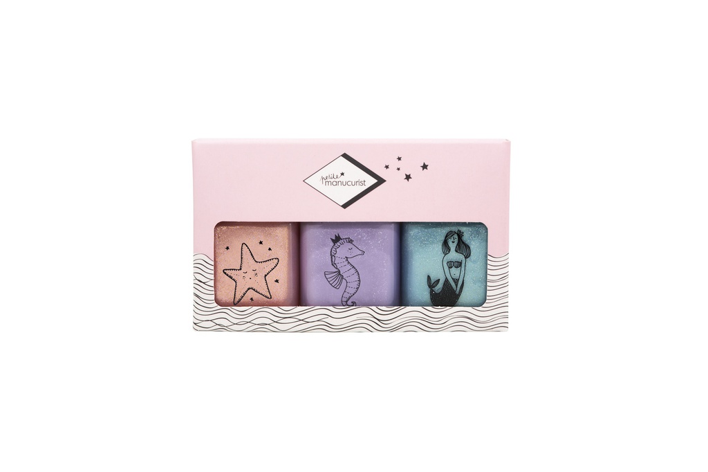 Pack de esmaltes de uñas infantil Bonnie, Stela y Janis de Manucurist 3x8ml