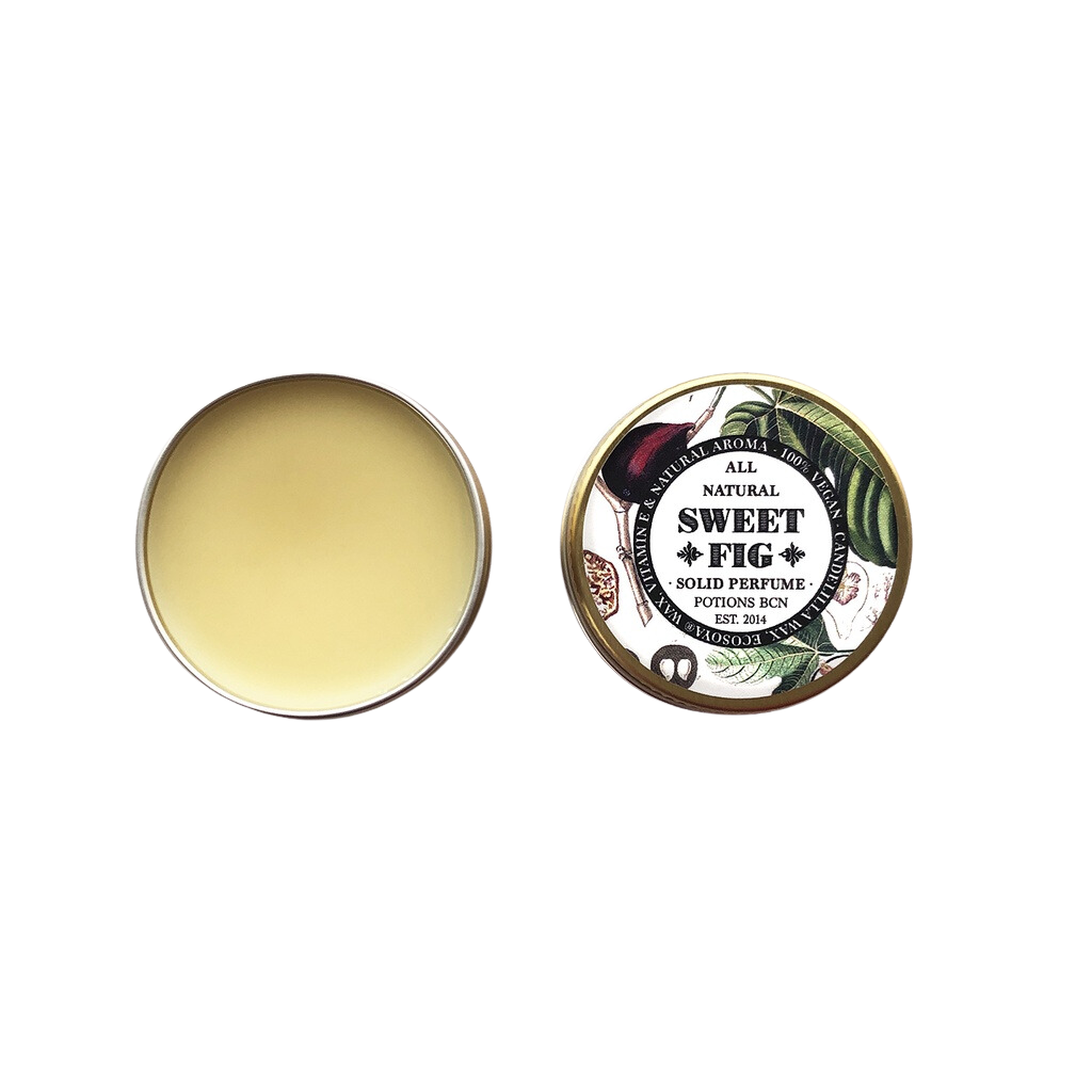 Perfume sólido de higos mediterráneos Sweet Fig de Potions BCN 20gr