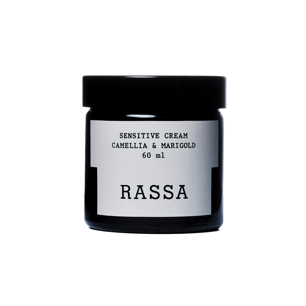 Crema facial Sensitive Cream Camelia &amp; Marigold de Rassa Botanicals 60ml