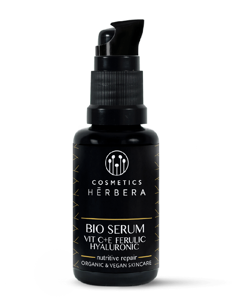 Bio Serum Vitamina C+E+Ferúlic+Hyaluronic Nutritive Repair d'Herbera 30ml