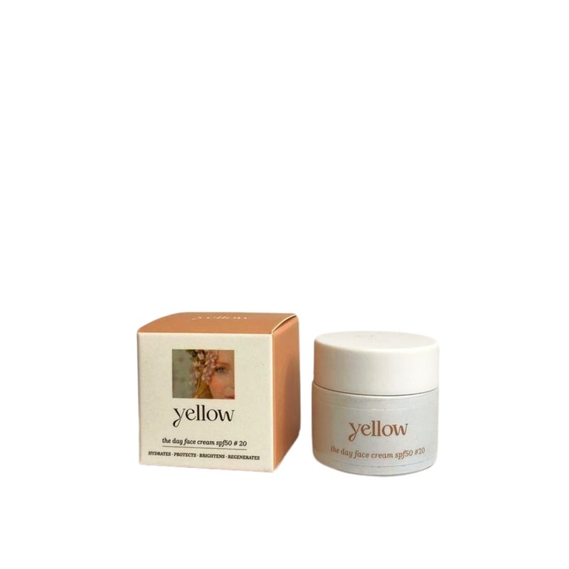 Crema de tractament de dia con SPF 50 to 20 The day face cream de Yellow Skincare 10ml