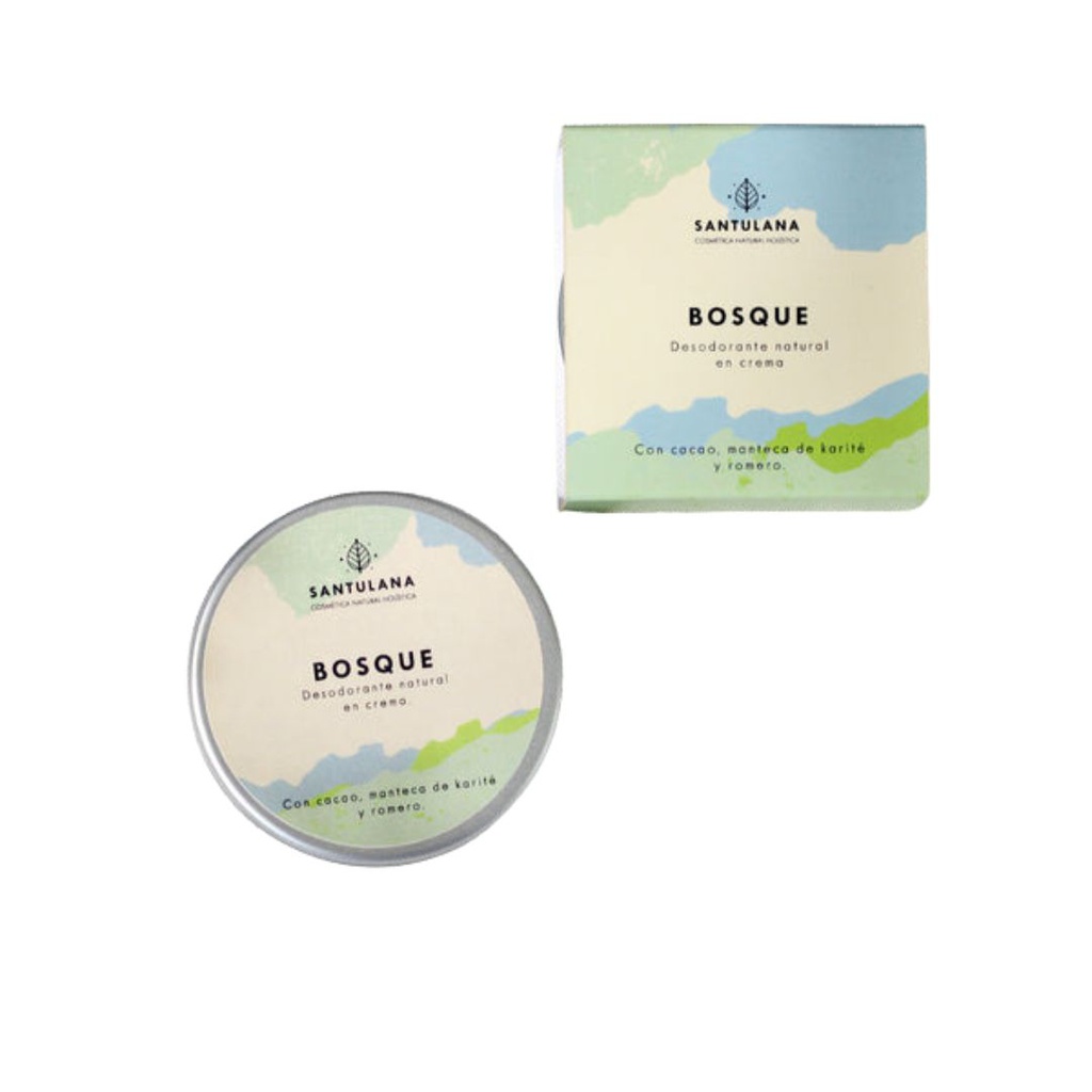 Desodorante en crema Bosque de Santulana 50gr