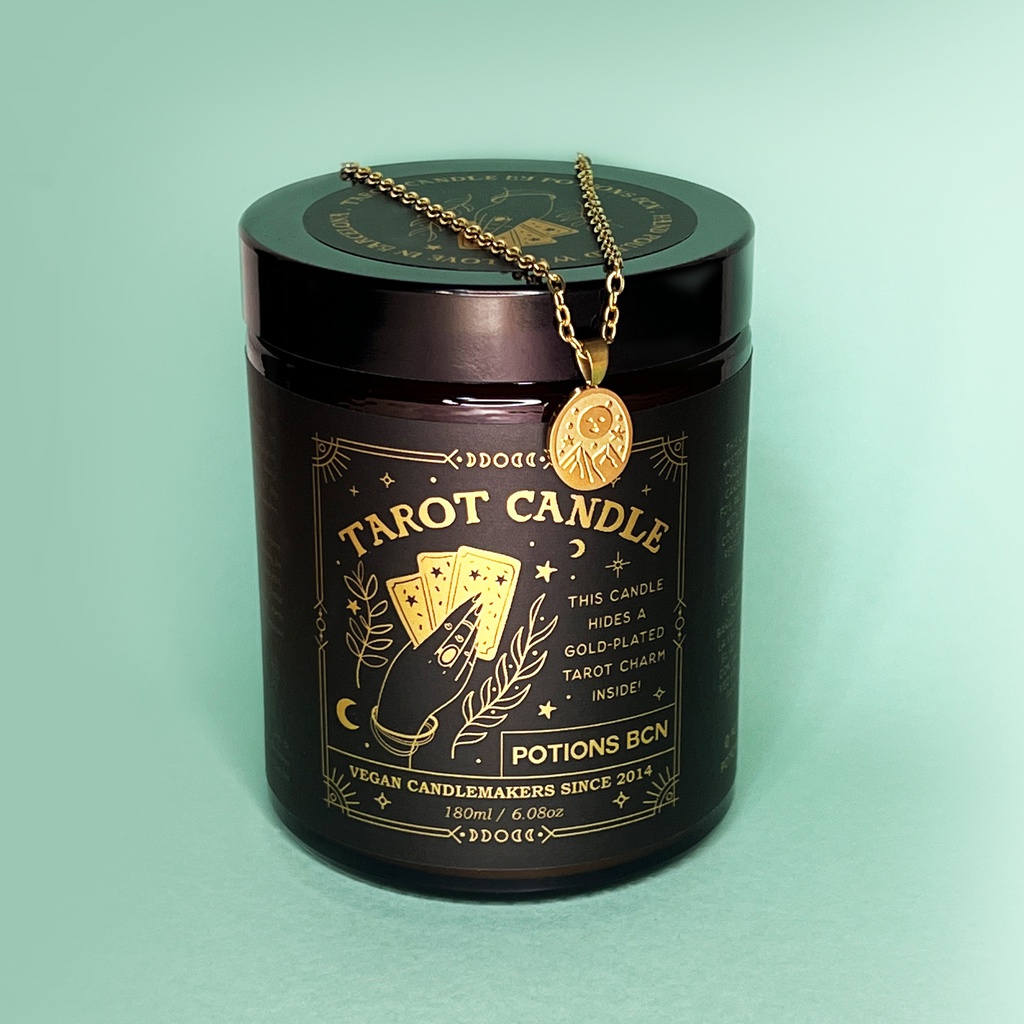 Espelma Tarot Candle + Colgante de Potions Barcelona