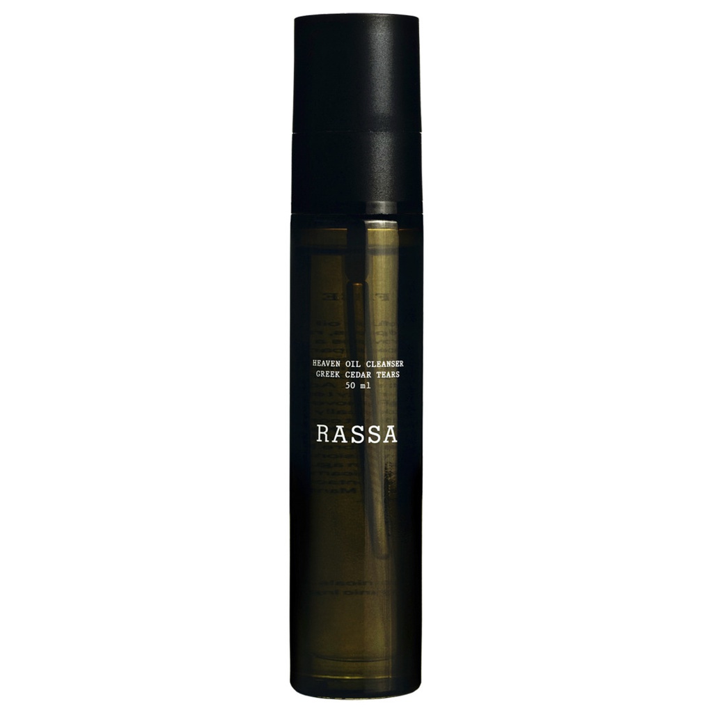 Limpiador facial Heaven Oil-to-Milk Cleanser de Rassa Botanicals 50ml