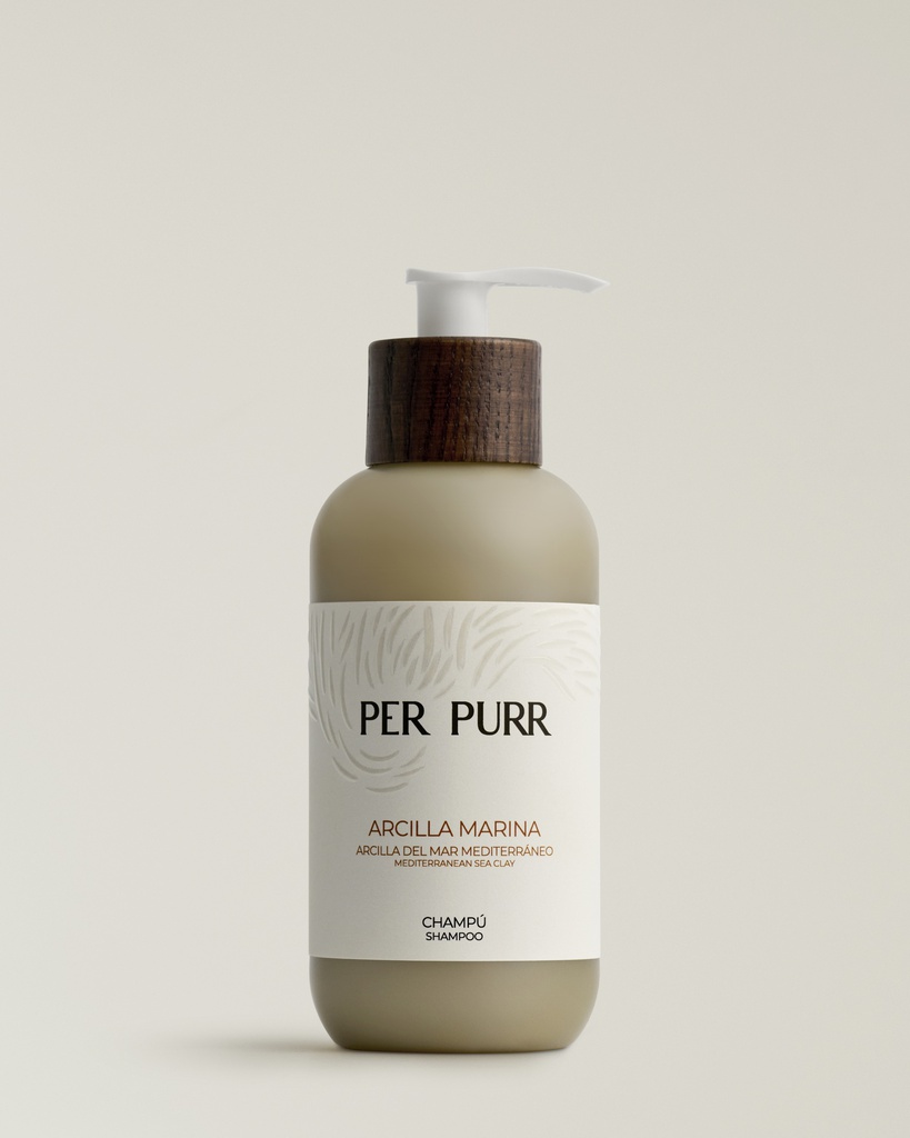 Champú arcilla marina de Per Purr 250ml