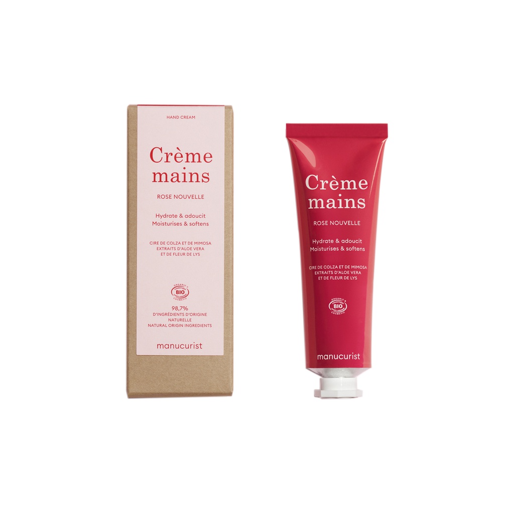 Crema de manos de rosa real de Manucurist 60ml