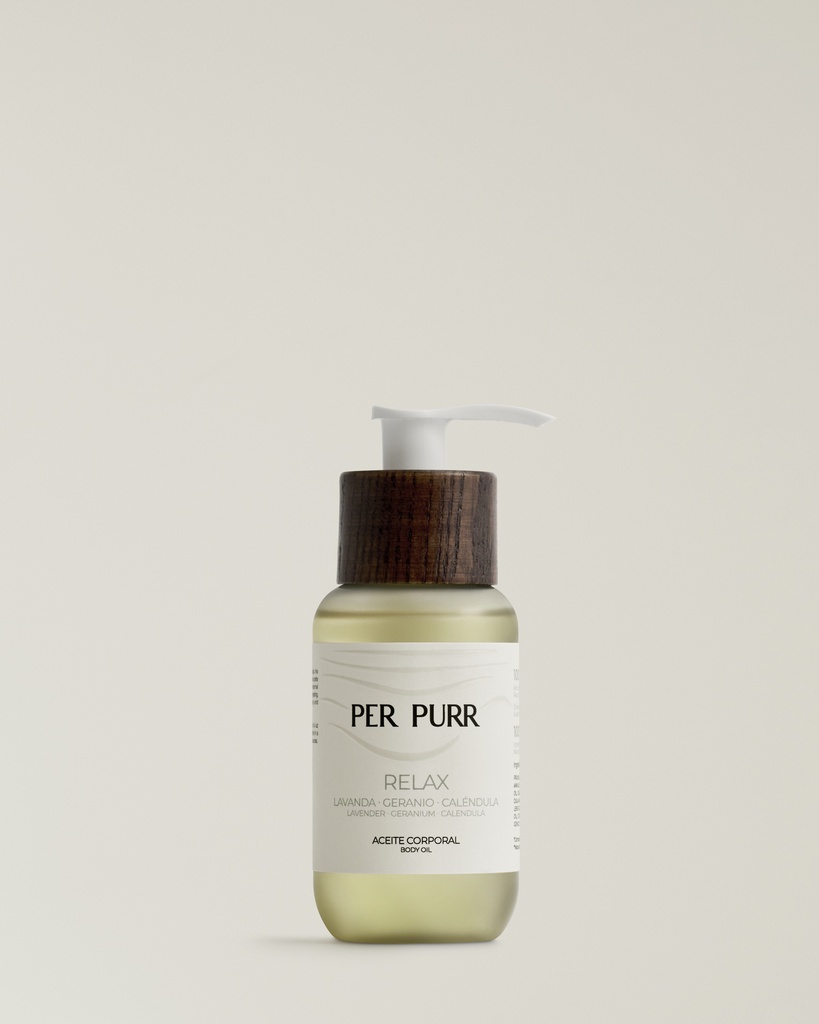 Aceite corporal relax de Per Purr 100ml