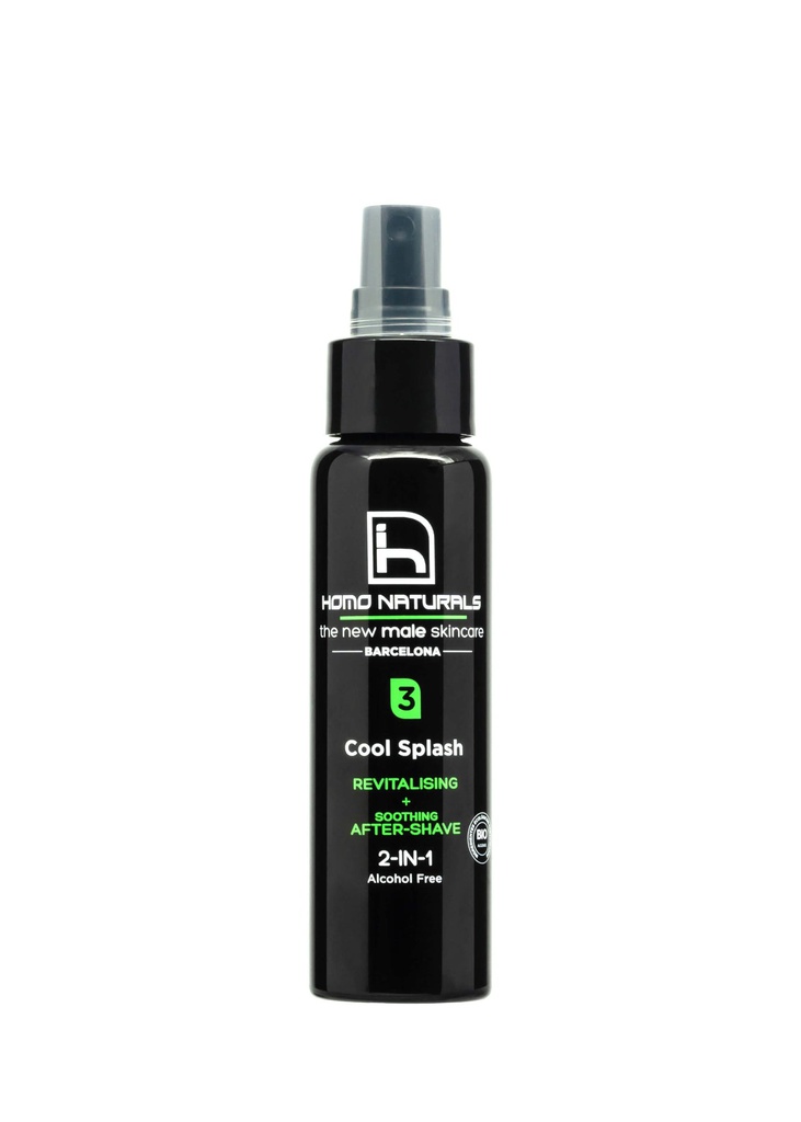 Spray revitalitzant + After-shave 2-en-1 d'Homo Naturals 70ml