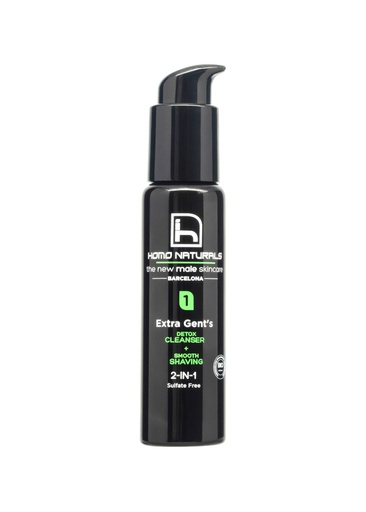 [PR/00323] Netejador facial + afaitat 2-en-1 Extra Gent's d'Homo Naturals 70ml