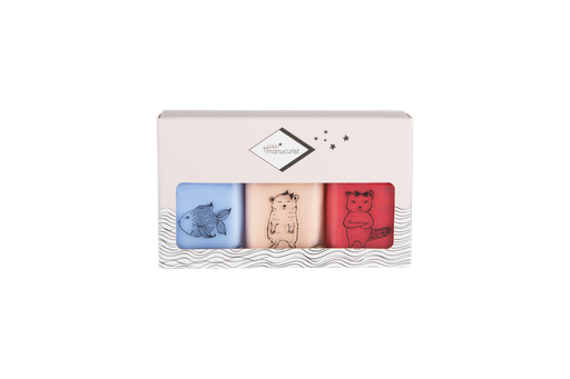 [PR/00146] Pack de esmaltes de uñas infantil Pomme, Joy y Kiki de Manucurist 3x8ml