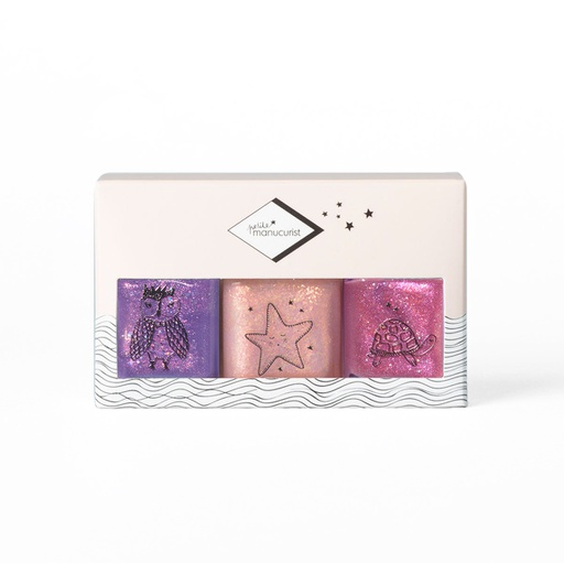 [PR/00472] Pack de esmaltes de uñas infantil Betty, Scarlett y Stella de Manucurist 3x8ml