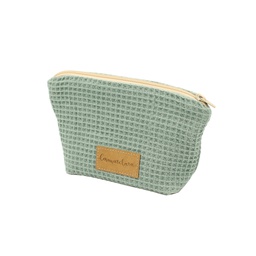 [PR/00557] Necesser Waffle turquesa petit (18x14cm)