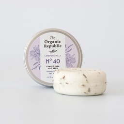 [PR/00605] Champú sólido para pelo seco Lavender Hills Nº 40 de The Organic Republic 70gr